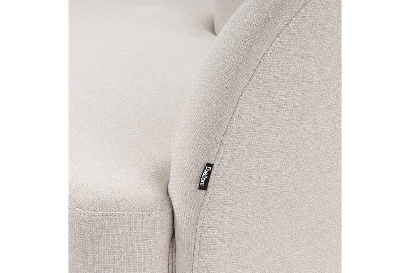 Schäslong Beliani Tanlay Beige, ljust trä, Högervänd Beige||Light colored wood Right-faced - Møbler - Sofaer - Modulsofaer - Øvrige moduler til modulsofa