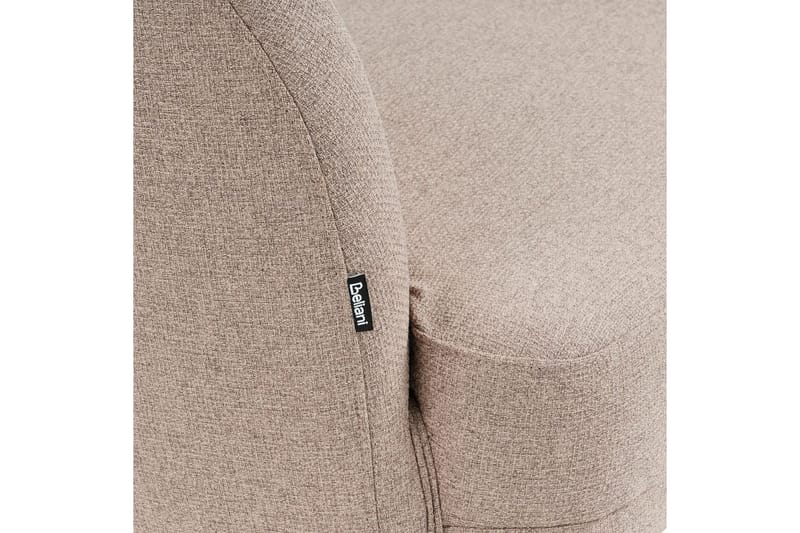 Schäslong Beliani Tanlay Beige, ljust trä, Högervänd Brown||Light colored wood Right-faced - Møbler - Sofaer - Modulsofaer - Øvrige moduler til modulsofa