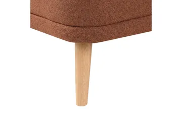 Schäslong Beliani Tanlay Beige, ljust trä, Högervänd Light brown||Light colored wood Left-faced - Møbler - Sofaer - Modulsofaer - Øvrige moduler til modulsofa