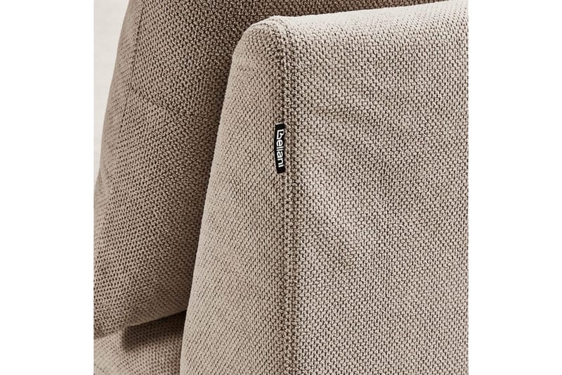 Schäslong Beliani Vizille Beige Beige - Møbler - Sofaer - Modulsofaer - Øvrige moduler til modulsofa