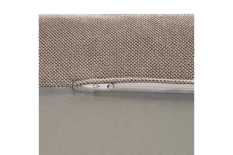 Schäslong Beliani Vizille Beige Beige - Møbler - Sofaer - Modulsofaer - Øvrige moduler til modulsofa