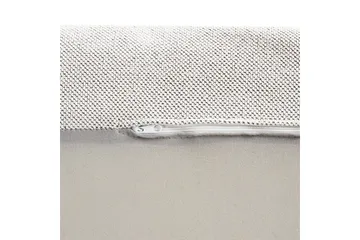 Schäslong Beliani Vizille Beige White - Hvit - Møbler - Sofaer - Modulsofaer - Øvrige moduler til modulsofa