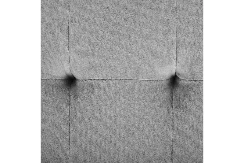 Schäslong Beliani Pessac Beige, svart, Högervänd Light grey Right-faced - Møbler - Sofaer - Modulsofaer - Øvrige moduler til modulsofa