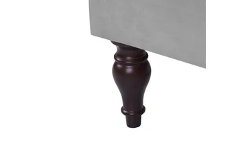 Schäslong Beliani Pessac Beige, svart, Högervänd Light grey Right-faced - Møbler - Sofaer - Modulsofaer - Øvrige moduler til modulsofa