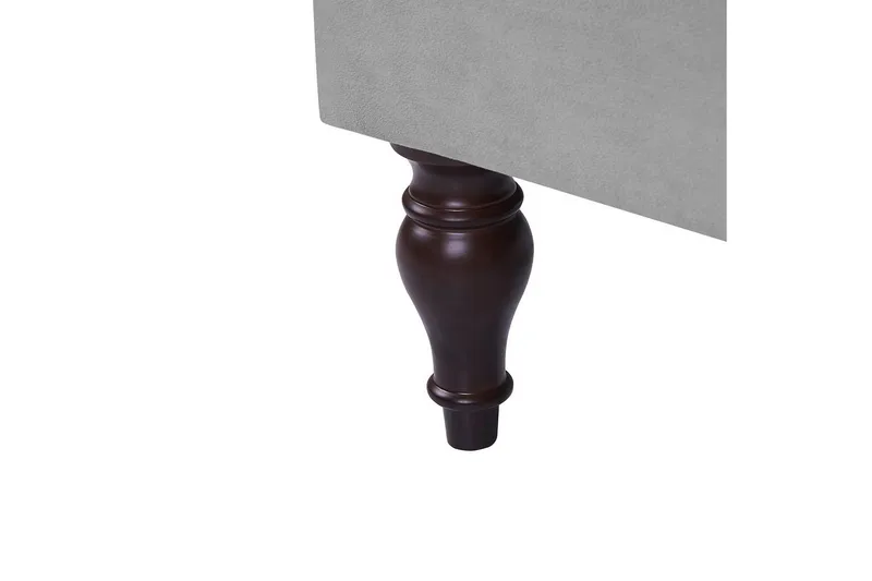 Schäslong Beliani Pessac Beige, svart, Högervänd Light grey Right-faced - Møbler - Sofaer - Modulsofaer - Øvrige moduler til modulsofa