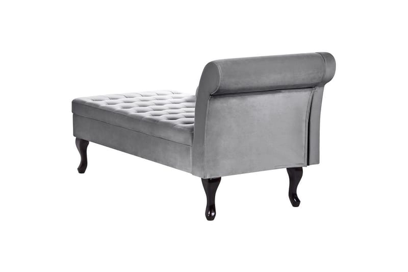 Schäslong Beliani Pessac Beige, svart, Högervänd Light grey||Black Right-faced - Møbler - Sofaer - Modulsofaer - Øvrige moduler til modulsofa