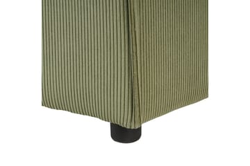 Sittsektion Beliani Ardal Beige, svart, Polyester Green - Grønn - Møbler - Sofaer - Modulsofaer - Midtmodul