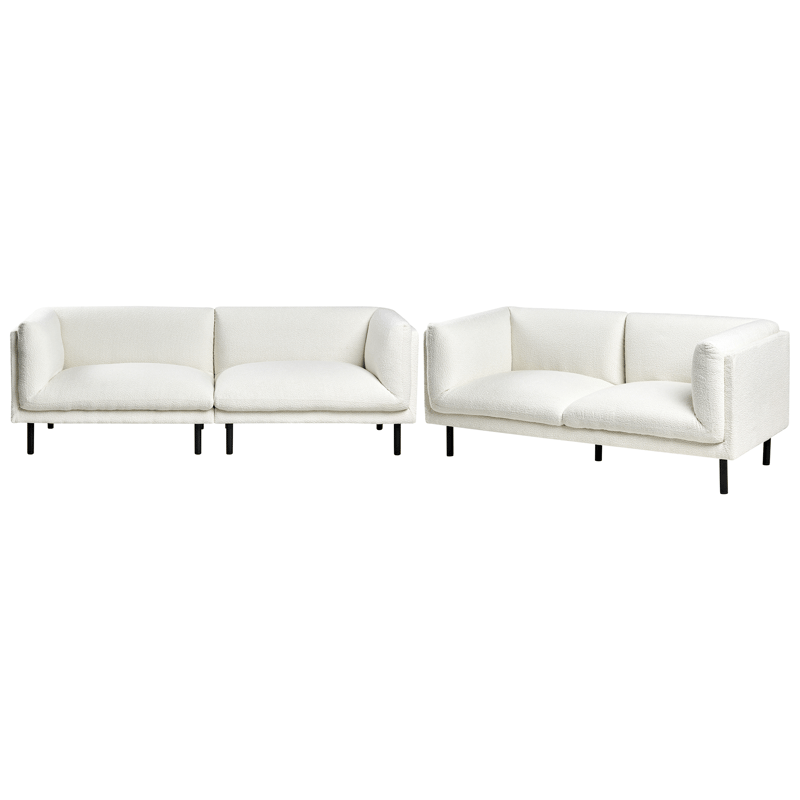 Sofagruppe Vorgod Bouclé - Off-White - Møbler - Sofaer - Sofagrupper