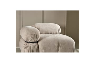 Sofamodul Hjørnemodul Høyre Mika - Beige - Møbler - Sofaer - Modulsofaer - Hjørnemodul