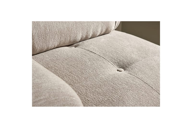 Sofamodul Hjørnemodul Høyre Mika - Beige - Møbler - Sofaer - Modulsofaer - Midtmodul