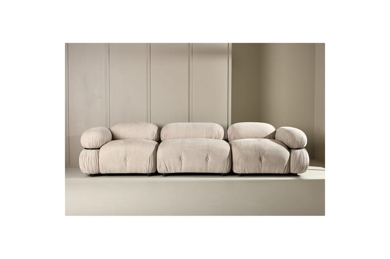 Sofamodul Hjørnemodul Høyre Mika - Beige - Møbler - Sofaer - Modulsofaer - Midtmodul