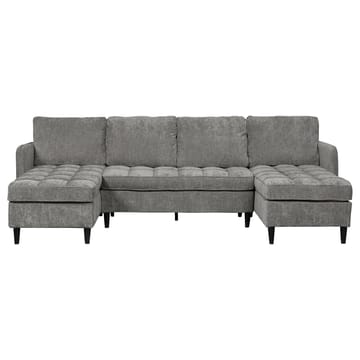 U-formet sofa Loft24 Lindhus Grå Chenille - Grå - Møbler - Sofaer - Modulsofaer - Komplett modulsofa