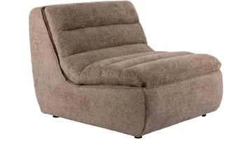Valdoro midtmodul i stoff 87 cm - Mink - Møbler - Sofaer - Modulsofaer - Midtmodul