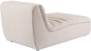 Valdoro sjeselong i stoff 168 cm - Beige - Møbler - Sofaer - Modulsofaer - Øvrige moduler til modulsofa