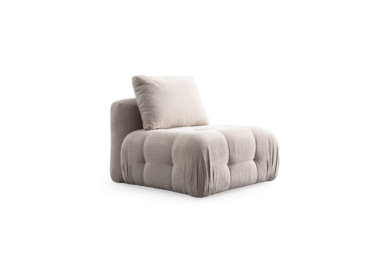 Yvara Mittmodul 90 cm - Beige - Møbler - Sofaer - Modulsofaer - Midtmodul