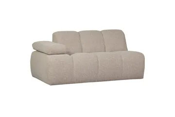 Mojo Boblete Sofa 164 cm i Stoff - Beige - Møbler - Sofaer - 2 seter sofa
