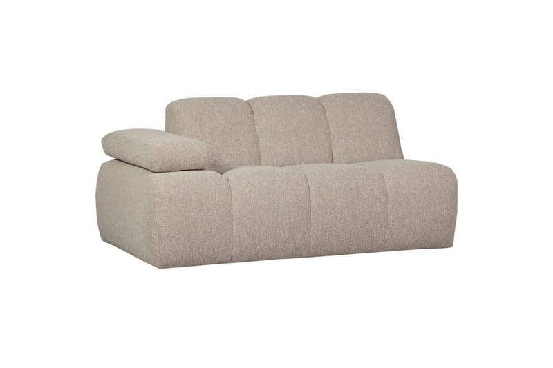 Mojo Boblete Sofa 164 cm i Stoff - Beige - Møbler - Sofaer - 2 seter sofa