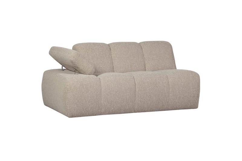 Mojo Boblete Sofa 164 cm i Stoff - Beige - Møbler - Sofaer - 2 seter sofa