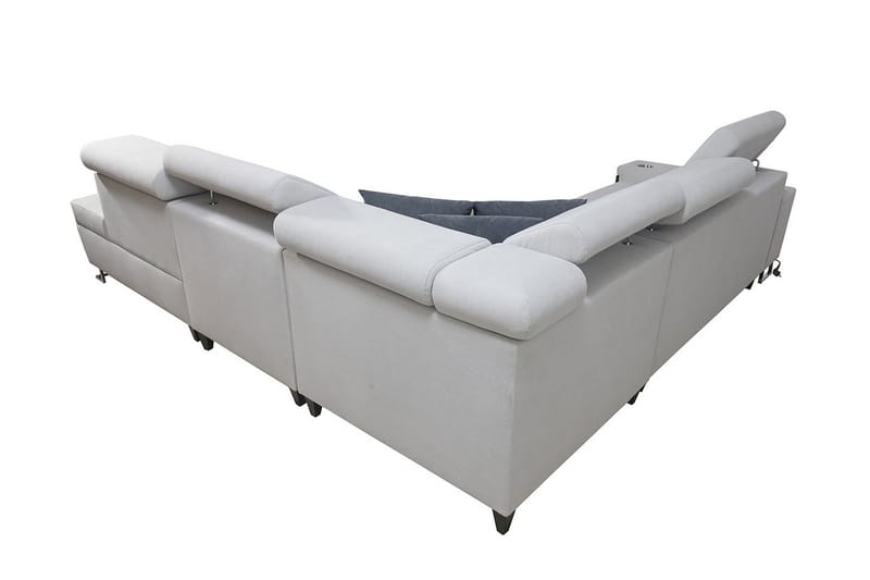 Morenia Sovesofa m. Sjeselong L-formet - Møbler - Sofaer - Fløyelssofaer