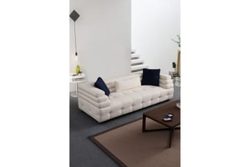 Namarta 3-seters Sofa - Hvit - Møbler - Sofaer - 3 seter sofa