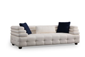 Namarta 3-seters Sofa - Hvit - Møbler - Sofaer - 3 seter sofa