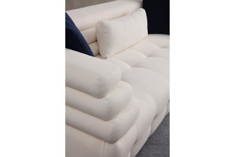 Namarta 3-seters Sofa - Hvit - Møbler - Sofaer - 3 seter sofa