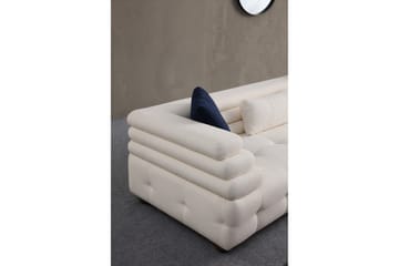 Namarta 3-seters Sofa - Hvit - Møbler - Sofaer - 3 seter sofa