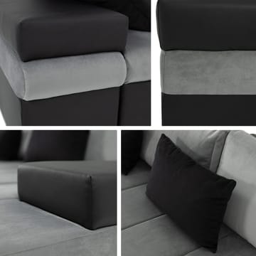 Naoma 4-seters Sofa med Divan Høyre - Møbler - Sofaer - Hjørnesofaer