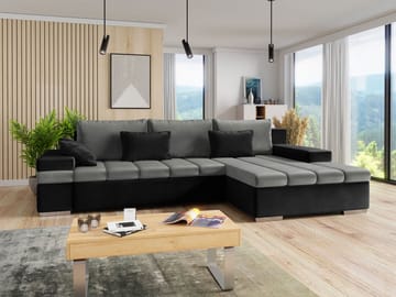 Naoma 4-seters Sofa med Divan Høyre - Møbler - Sofaer - Hjørnesofaer