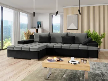Naoma 4-seters Sofa med Divan Venstre - Møbler - Sofaer - Hjørnesofaer