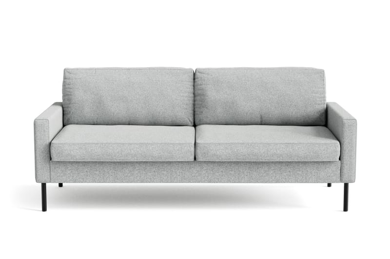 Nevada 3-seters Stoffsofa - Gr�å - Møbler - Sofaer - 3 seter sofa