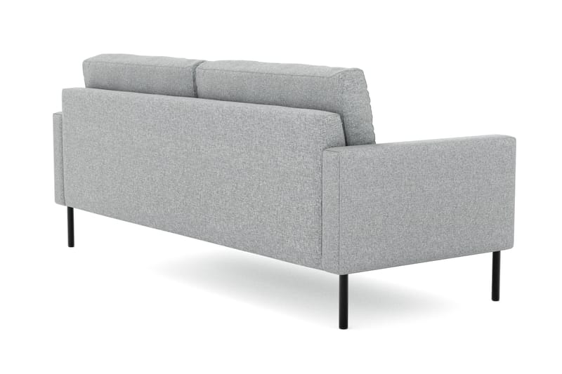 Nevada 3-seters Stoffsofa - Grå - Møbler - Sofaer - 3 seter sofa