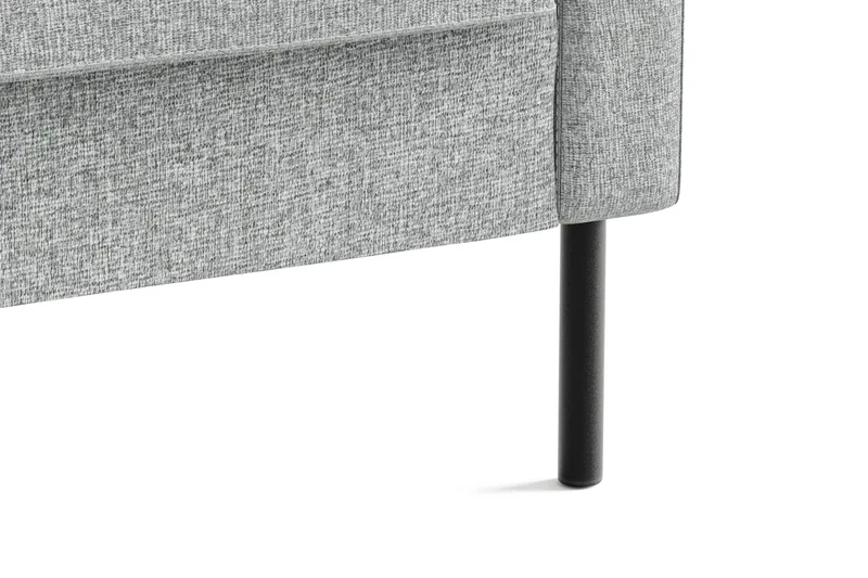 Nevada 3-seters Stoffsofa - Grå - Møbler - Sofaer - 3 seter sofa