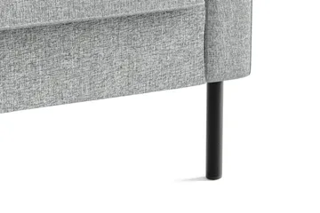 Nevada 3-seters Stoffsofa - Grå - Møbler - Sofaer - 3 seter sofa