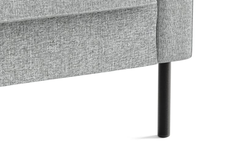 Nevada 3-seters Stoffsofa - Grå - Møbler - Sofaer - 3 seter sofa