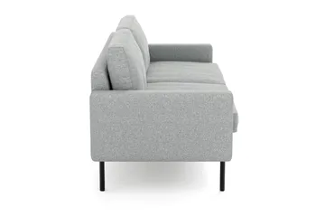 Nevada 3-seters Stoffsofa - Grå - Møbler - Sofaer - 3 seter sofa