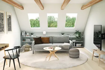 Nevada 3-seters Stoffsofa - Grå - Møbler - Sofaer - 3 seter sofa