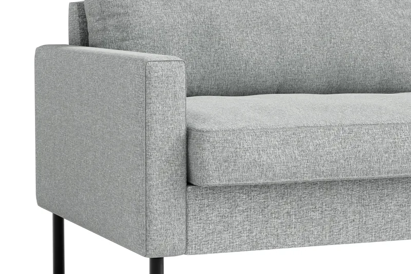 Nevada 3-seters Stoffsofa - Grå - Møbler - Sofaer - 3 seter sofa