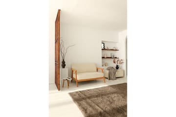 Neyros Sofa 2-sits - Hvit - Møbler - Sofaer - Fløyelssofaer