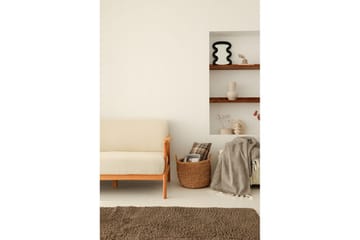 Neyros Sofa 2-sits - Hvit - Møbler - Sofaer - Fløyelssofaer