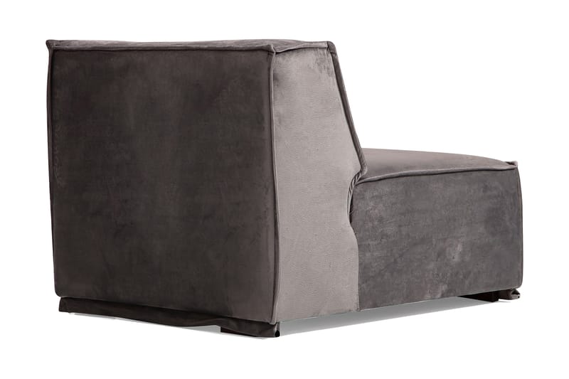 Nightcap Sofa m. Divan 6-seters - Grå - Møbler - Sofaer - Fløyelssofaer