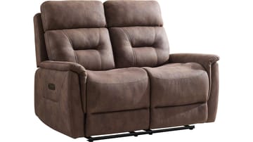 Novira 2-seters reclinersofa elektrisk - Brun - Møbler - Sofaer - Reclinersofaer
