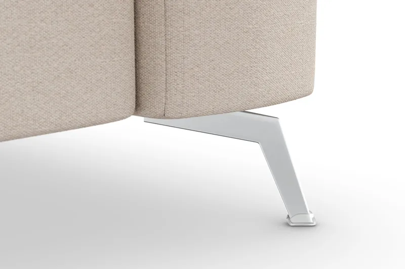 Ocean Lyx 3-seters Stoffsofa - Beige - Møbler - Sofaer - 3 seter sofa