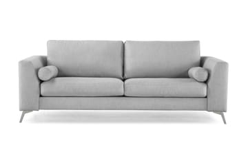 Ocean Lyx 3-seters Stoffsofa - Grå - Møbler - Sofaer - 3 seter sofa