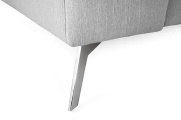 Ocean Lyx 3-seters Stoffsofa - Grå - Møbler - Sofaer - 4 seter sofa