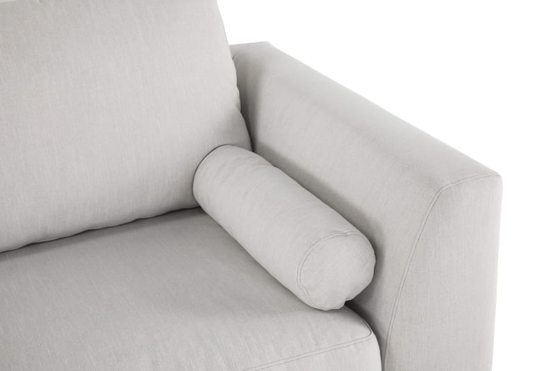 Ocean Lyx 3-seters Stoffsofa - Lys grå - Møbler - Sofaer - 3 seter sofa