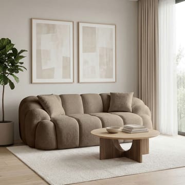 Octavio 2-seters sofa 199x70x80 cm - Brun - Møbler - Sofaer - 2 seter sofa
