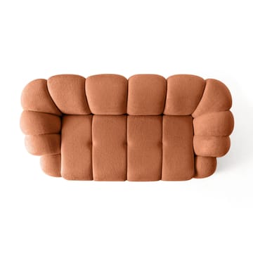 Octavio 2-seters sofa 199x70x80 cm - Flis rød - Møbler - Sofaer - 2 seter sofa