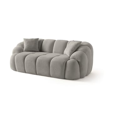 Octavio 2-seters sofa 199x70x80 cm - Grå - Møbler - Sofaer - 2 seter sofa