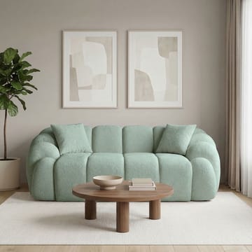 Octavio 2-seters sofa 199x70x80 cm - Turkis - Møbler - Sofaer - 2 seter sofa